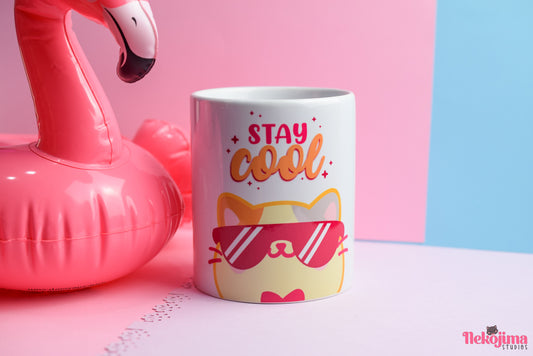 Cute Ceramic Mug Stay Cool