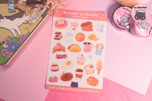 Yummy Cuteness Sticker Sheet