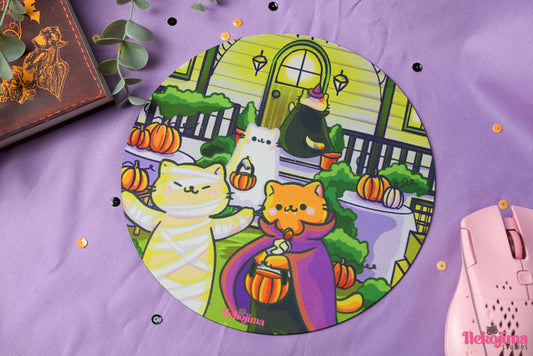 Cute Mouse Pad Trick or Treat