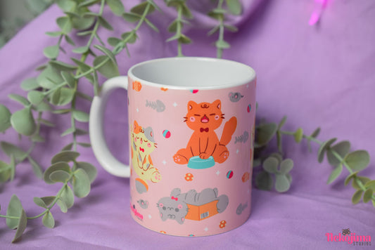 Cute Ceramic Mug Cute Cats