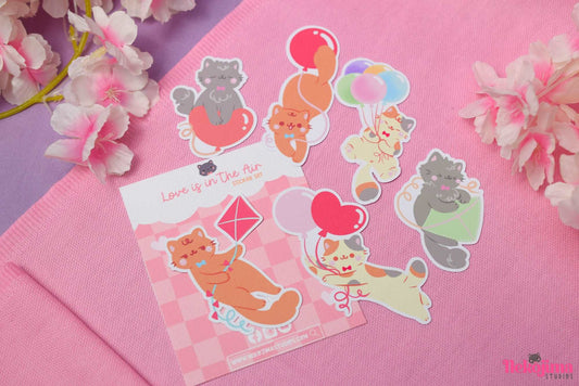 Love is in the Air Sticker Set