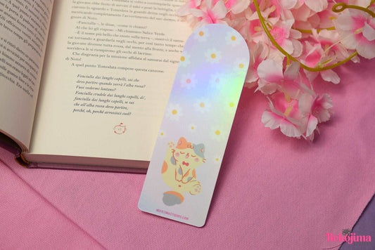 Spring Cats III - Holographic Bookmark