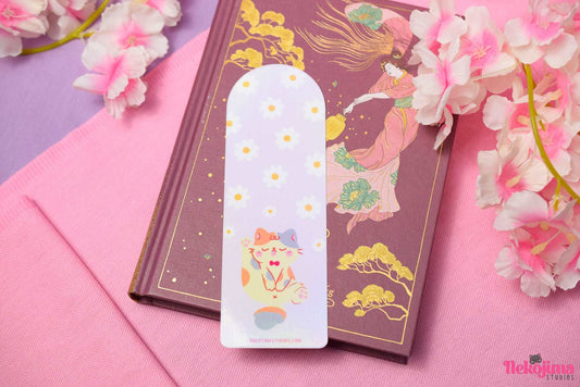 Spring Cats III - Holographic Bookmark